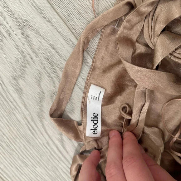 ELODIE silk top M - Picture 7 of 11